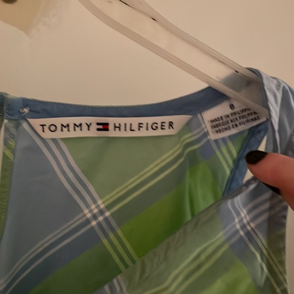 Vintage Tommy Hilfiger Tank Top Plaid Summer Cute - Picture 3 of 5
